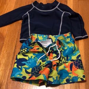 Baby boys swim set